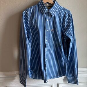 Hollister Striped Button-Down Shirt